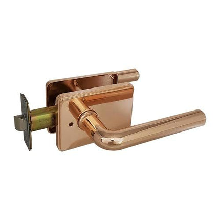 VIVA Tubular Lever Lock Door Handles Bathroom 1000VinceroII GR