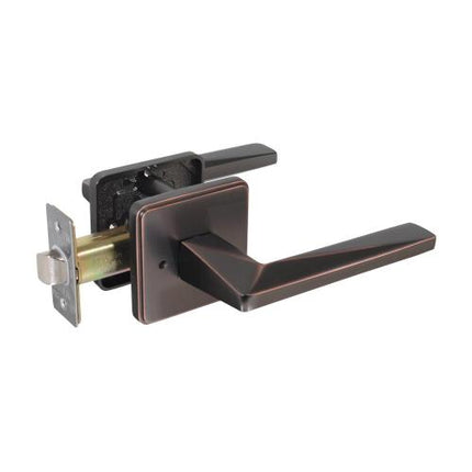 VIVA Tubular Lever Lock Door Handles Bathroom 1000Mustang10B