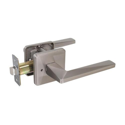 VIVA Tubular Lever Lock Door Handles Bathroom 1000Mustang10B