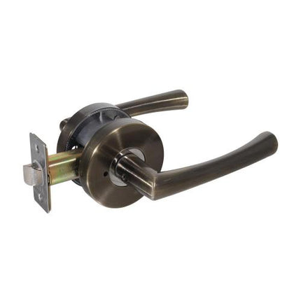 VIVA Tubular Lever Lock Door Handles Bathroom VA1100 AB