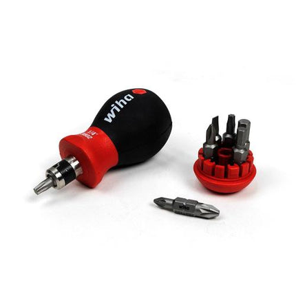 wiha Magnetic Bit Screwdriver Stubby SB380201