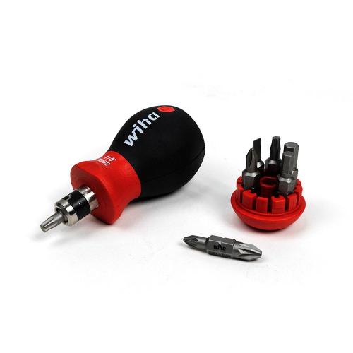 wiha Magnetic Bit Screwdriver Stubby SB380201