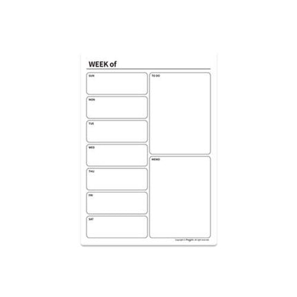 MAGPIA Magnetic Schedule Board