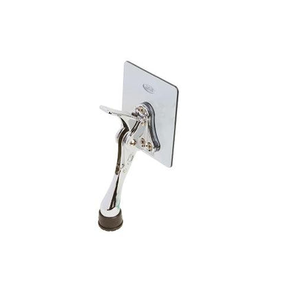CHEONGGUMETAL Adhesive Door Stopper Horseshoe Type Small(130mm) Gray(Poly-Bagged)