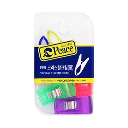 PEACE Paper Clips Crystal Clip(Medium)