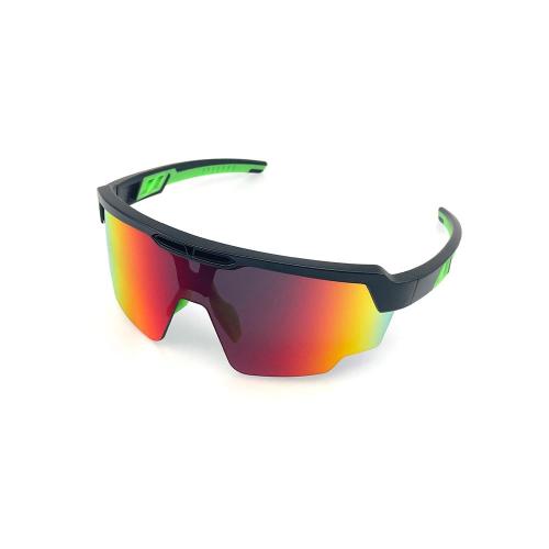 MYUNGSHIN Sports-Style Safety Glasses J-5448B-RED