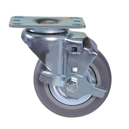 DAESIN Light-Duty Caster Swivel with Brake DS2030MRB