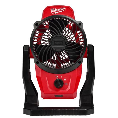 Milwaukee M12 AF-0 Cordless Jobsite Fan (Bare Tool)