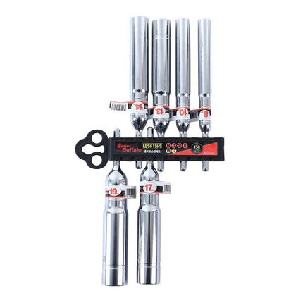 SESHIN BUFFALO Long Bit Socket Set LBS615S