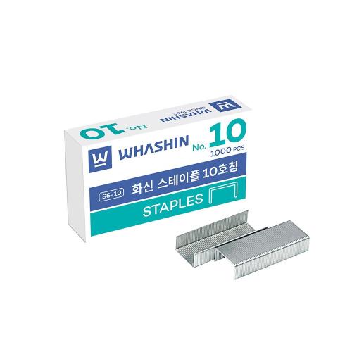 HWASHIN IND Staples ' No.10Pin(1-Piece=20Box)