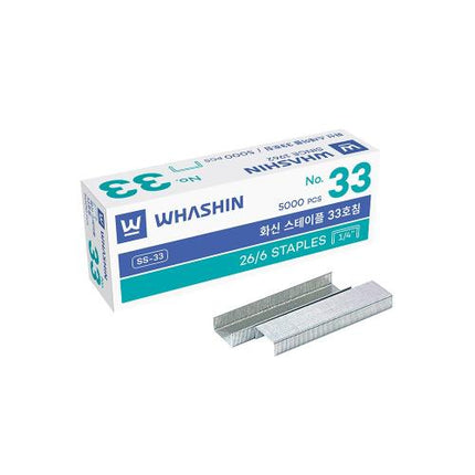 HWASHIN IND Staples ' No.10Pin(1-Piece=20Box)