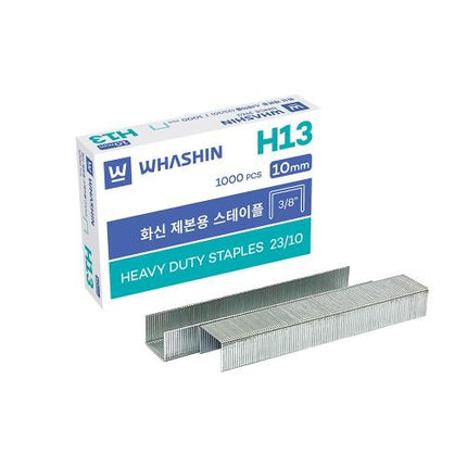 HWASHIN IND Staples ' No.10Pin(1-Piece=20Box)