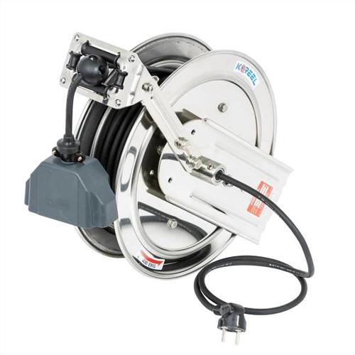 KORIL Auto-Rewind Cable Reel (Stainless) ALE