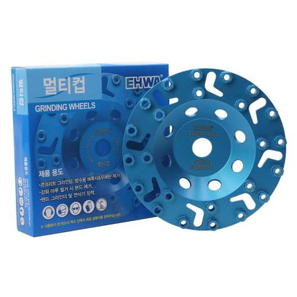 EHWA Multi-Segment Diamond Cup Wheel, Ø100–173 mm