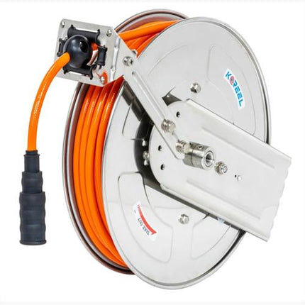 KORIL Auto-Rewind Air Hose Reel (Stainless) RA