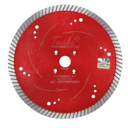 SHINHAN Turbo Diamond Blade, Ø105–240 mm