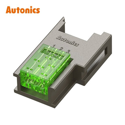 AUTONICS Sensor Connector, Wire-Mount Plug Socket, Light Green (Pack of 50) CNE-S03-YG