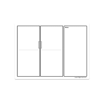 MAGPIA Magnetic Schedule Board