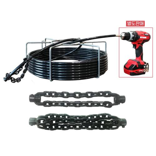 ROX Flexible Shaft Drain Cleaner 6.3mm-15M