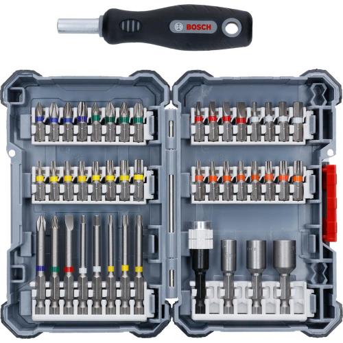 Bosch Multi-Purpose Drill & Driver Bit Set 44+1 Pick & Click Set