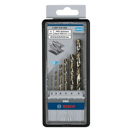 Bosch Cobalt Drill Bit Set, Ø1–51 mm