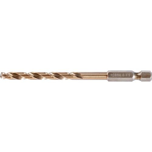 CLEVELAND HSS-Co Drill, Hex Shank