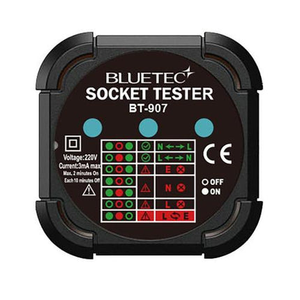 BLUETEC Socket Earth Tester BT-907