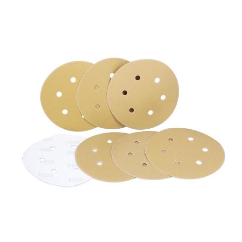 HANSHIN Sander Disc 150mm (6')*6Hole60#(Hook & Loop)