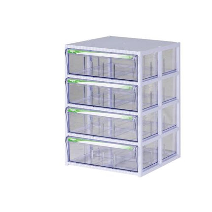 JUNGANG Parts Bin Cabinet CA512D-4