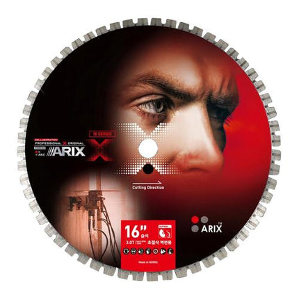 SHINHAN Dry Diamond Blade for Wall Saw, Ø300–415 mm