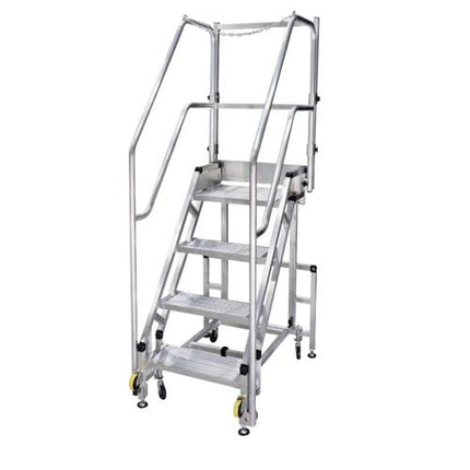 KEUMCHANG Auto-Stop Safety Rail Ladder KC-WTAF-S-100
