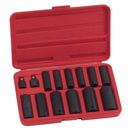 GENIUS TOOLS Impact Socket Set Long TD-3415M