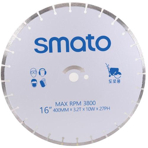 SMATO Dry Diamond Blade for Asphalt & Concrete, Ø410 mm