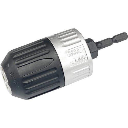 BLUETEC Keyless Chuck, Hex Shank 2–13mm, Push-Pull