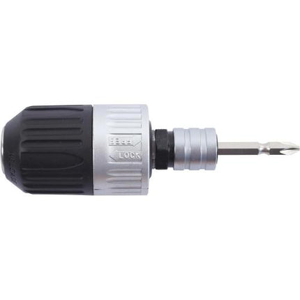 BLUETEC Keyless Chuck, Hex Shank 2–13mm, Push-Pull