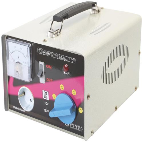 HANIL TRANS Step-Up Transformer (110V→220V) 3KVA (Toroidal)