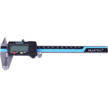 BLUETEC Digital Caliper, Carbide-Tipped Jaw