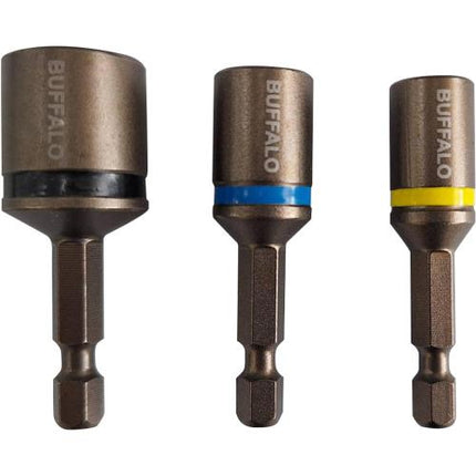 SESHIN BUFFALO Hex Nut Bit Socket Magnetic