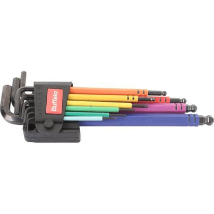 SESHIN BUFFALO Color Ball Hex Key Set