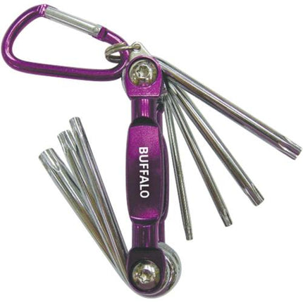 SESHIN BUFFALO Star Key Set Folding Tamper-Proof SB-AFT7