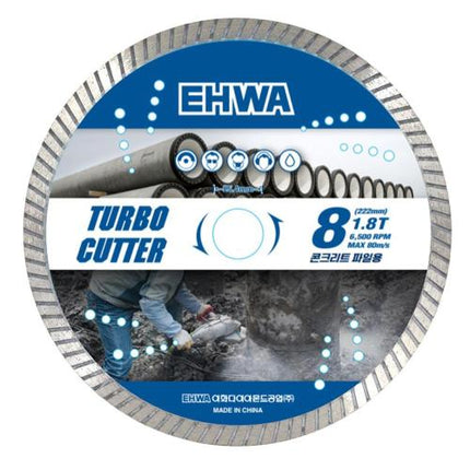 EHWA Turbo Diamond Blade, Ø80–350 mm