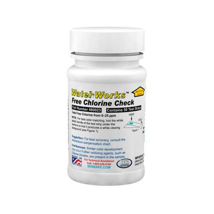 ITS WaterWorks Free Chlorine Test Strips