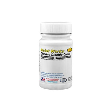 ITS WaterWorks Chlorine Dioxide High Range Test Strips