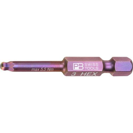 PB SWISS Ball Hex Bit PB E6.212/2.5