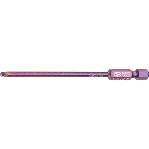PB SWISS Ball Hex Bit PB E6L.212/2.5