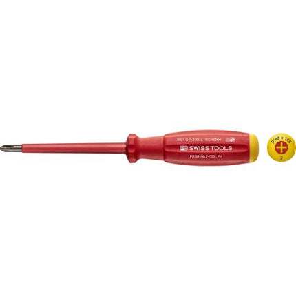 PB SWISS Insulated Screwdriver Swiss Grip PB 58190.1-80