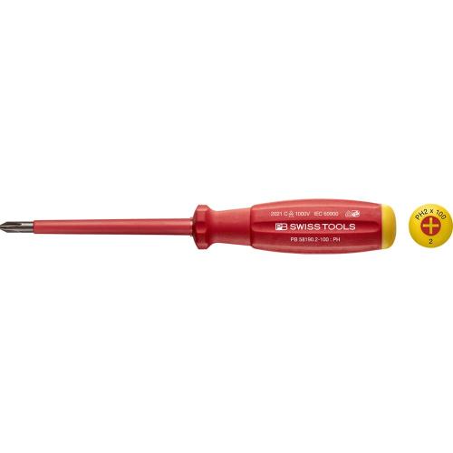 PB SWISS Insulated Screwdriver Swiss Grip PB 58190.1-80