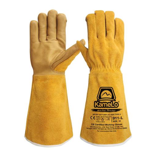 CAMELLO Leather Welding Gloves 911-L