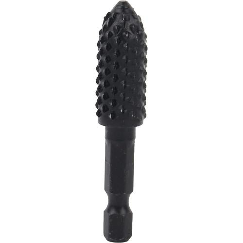 SMATO Rotary Burr for Wood WRB10H-3 (HEX6.35, Flame(Large))
