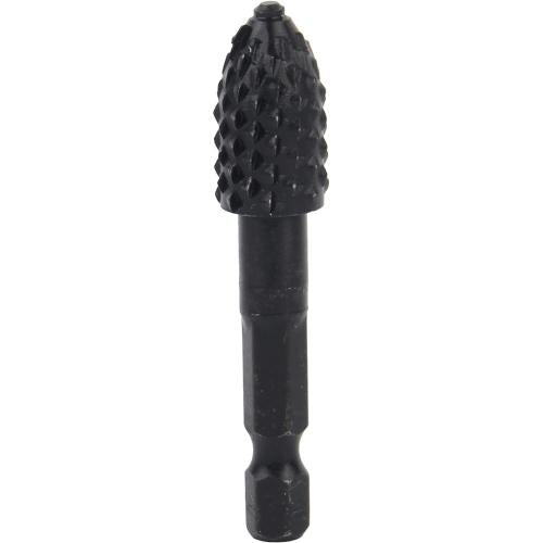 SMATO Rotary Burr for Wood WRB10H-4 (HEX6.35, Flame(Small))